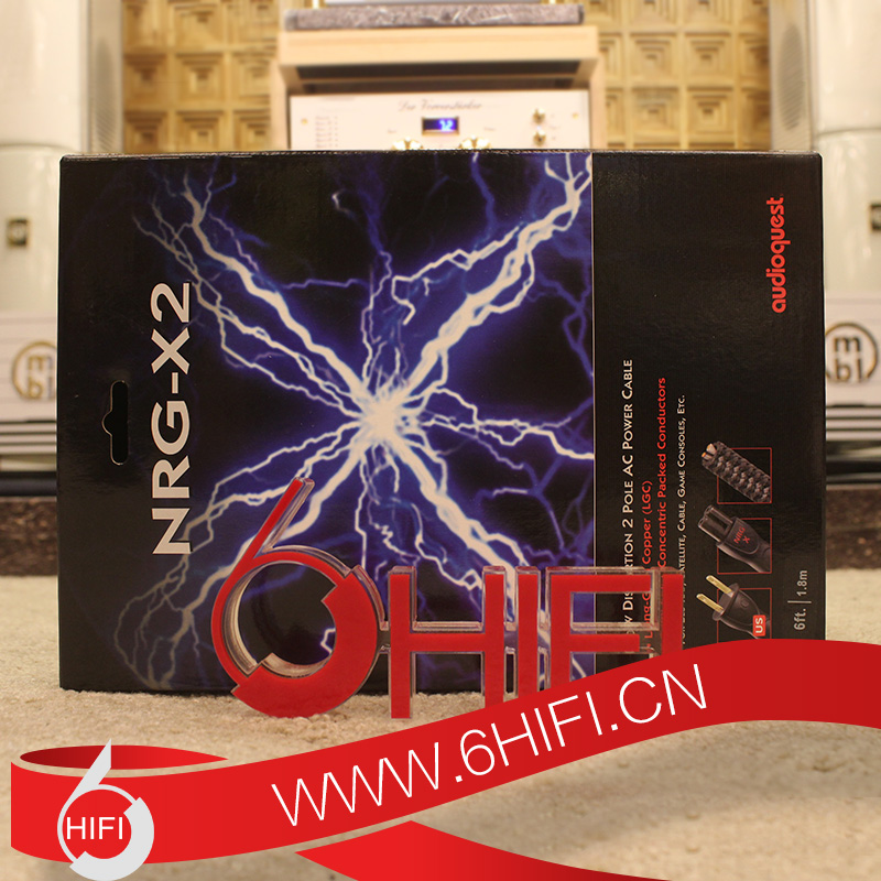 AQ AudioQuest 線圣 NRG-X2 電源線 8字插頭【全新行貨】 