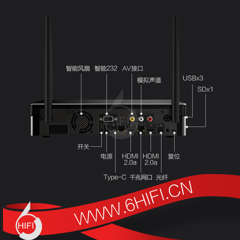 海締力HDEngine P30 3D 4K高清藍光硬盤播放機【全新行貨】