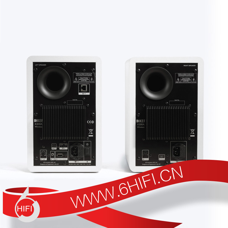 KEF X300A Wireless 有源同軸單元 無線WIFI 書架音箱【全新行貨】