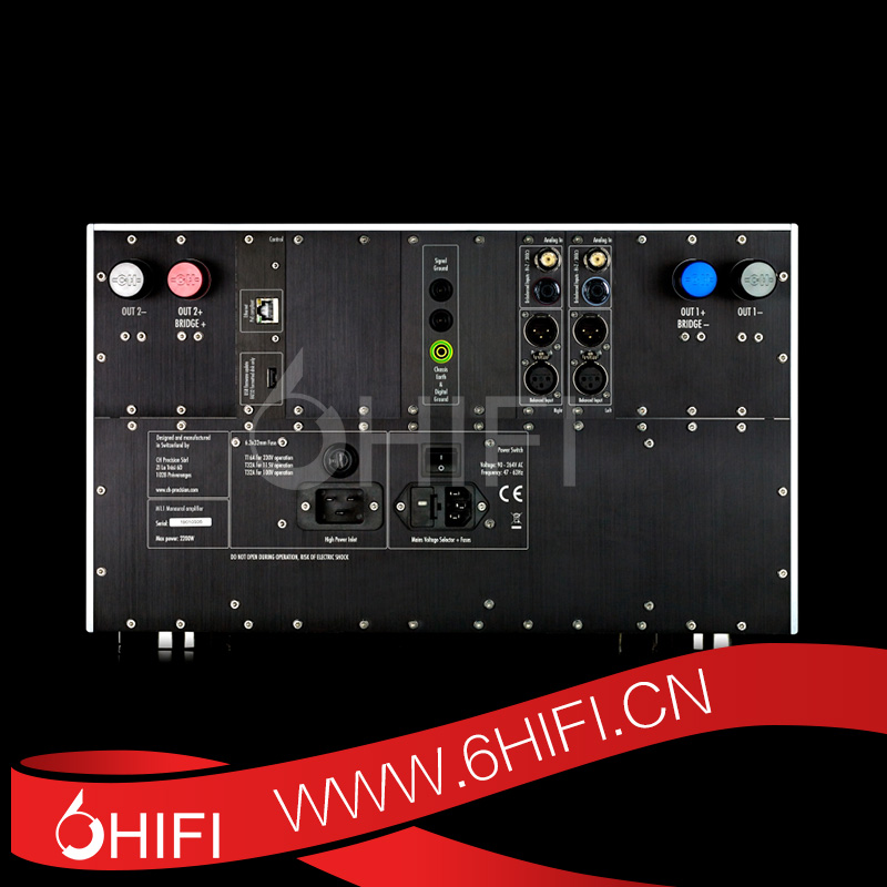 CH Precision M1.1 立體聲后級 可橋接成單聲道后級【全新行貨】
