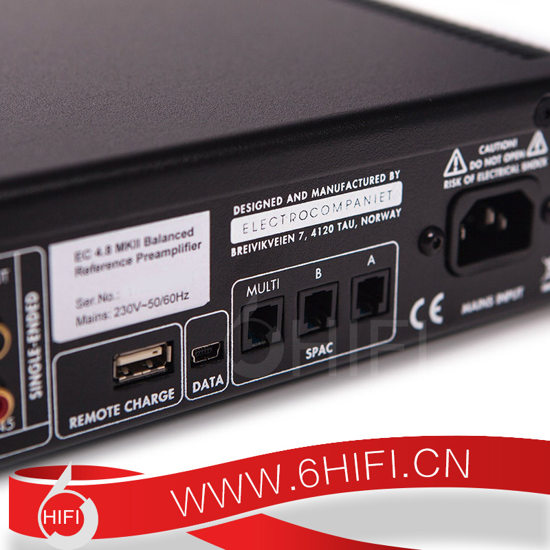 挪威 音樂之旅Electrocom paniet EC 4.8 MKII 前級功放【全新行貨】