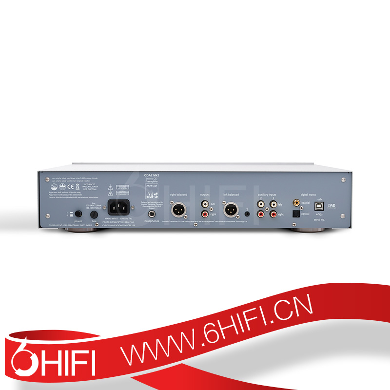 英國 ATC CDA2 MkII CD播放器 解碼 前級一體機【全新行貨】
