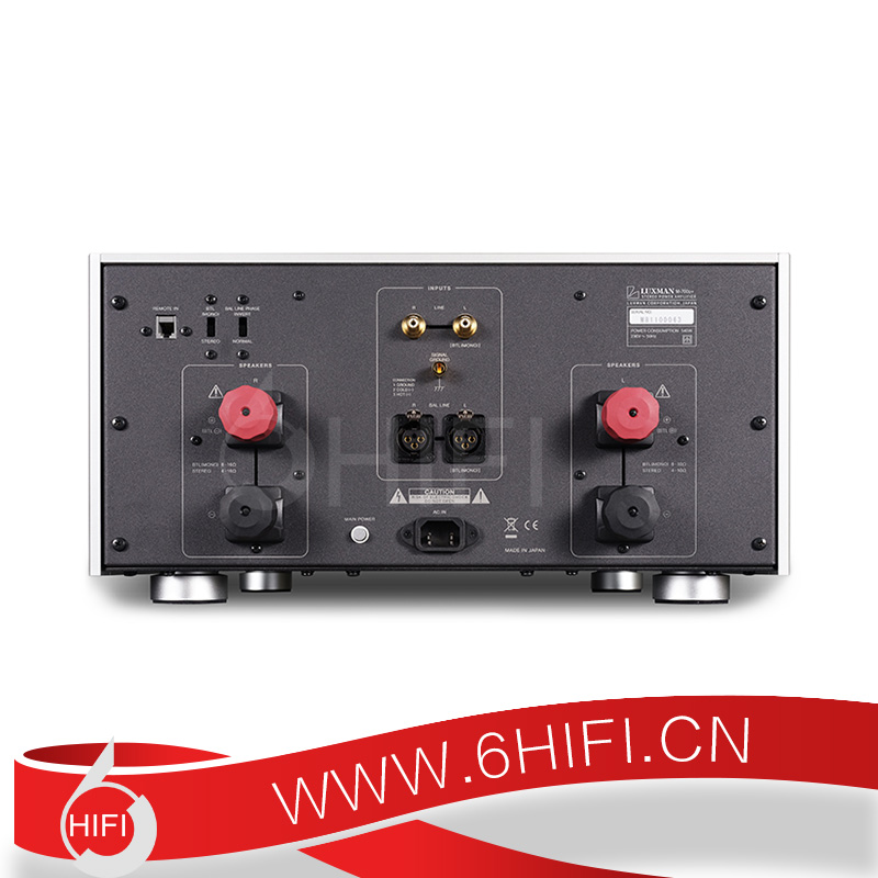日本 Luxman力仕 M-700u+ 立體聲后級功放【全新行貨】