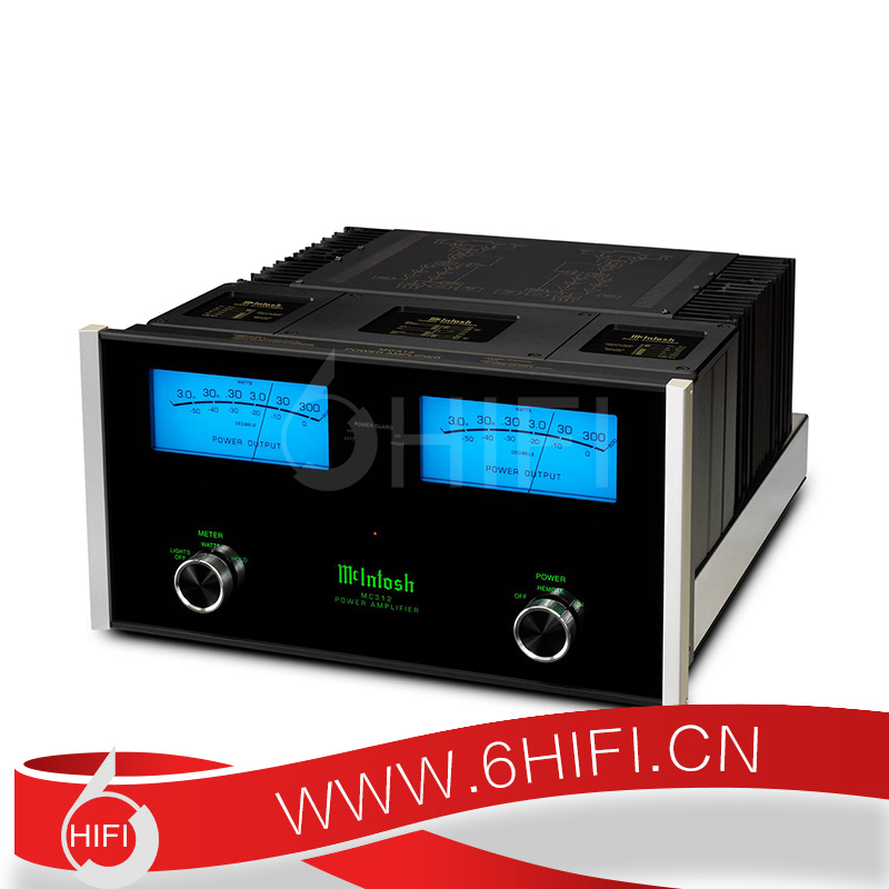 美國 McIntosh 麥景圖 MC312 立體聲后級【全新行貨】
