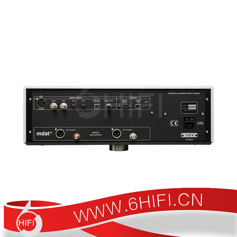 加拿大 EmmLabs DA2 V2 數位轉換器 旗艦解碼器【全新行貨】