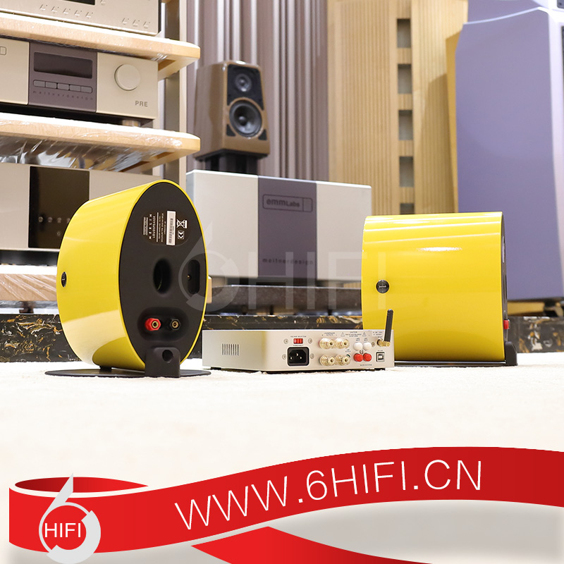 音樂傳真Musical Fidelity Merlin 1 梅林音箱 黃色+錦派JPAudio PA-89B 藍牙5.1 帶USB功放【超值組合】