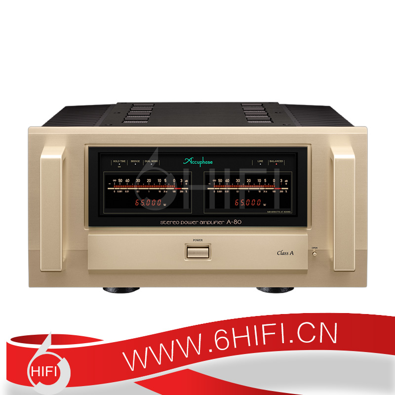 日本 金嗓子 Accuphase A-80 純A類 A80 立體聲后級【全新行貨】