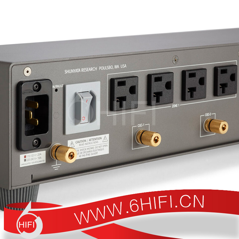 美國蛇皇 Shunyata Research GEMINI Model-8 電源處理器  8位電處【全新行貨】