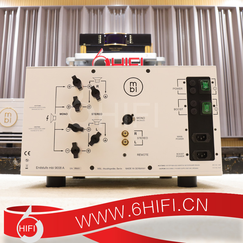 德國 MBL 9008A 立體聲 單聲道 后級 HIFI后級【全新行貨】