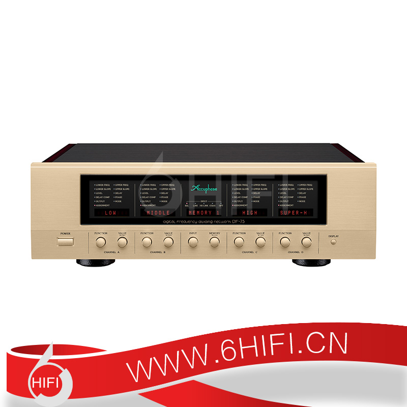 日本 金嗓子 Accuphase DF-75 數碼電子分音器【全新行貨】