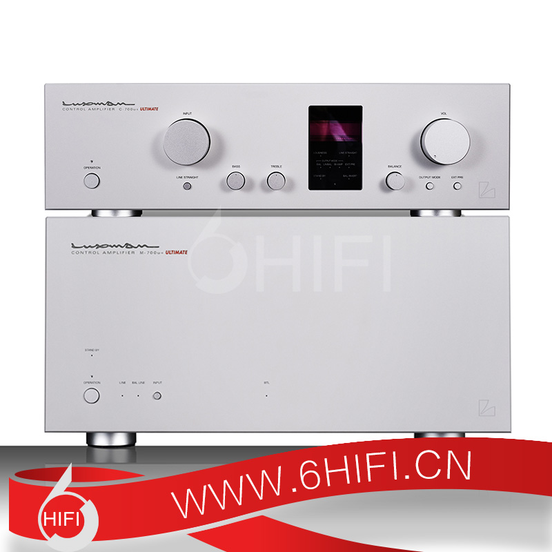 日本 Luxman力仕 C-700u+ 前級 M-700u+ 立體聲后級功放【全新行貨】