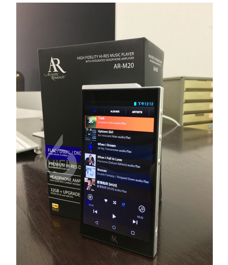美國AR,AR-M20,便攜式播放器,DSD解碼,無損播放器