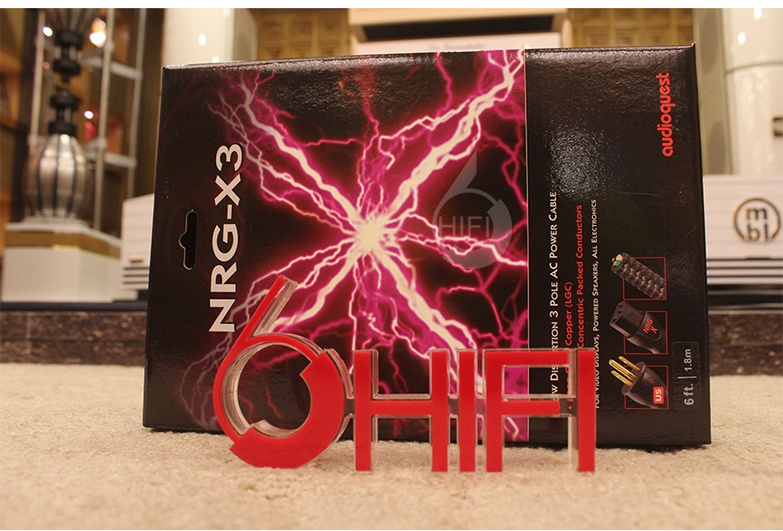 美國線圣,線圣AudioQuest,AudioQuest NRG-X,電源線,音響電源線
