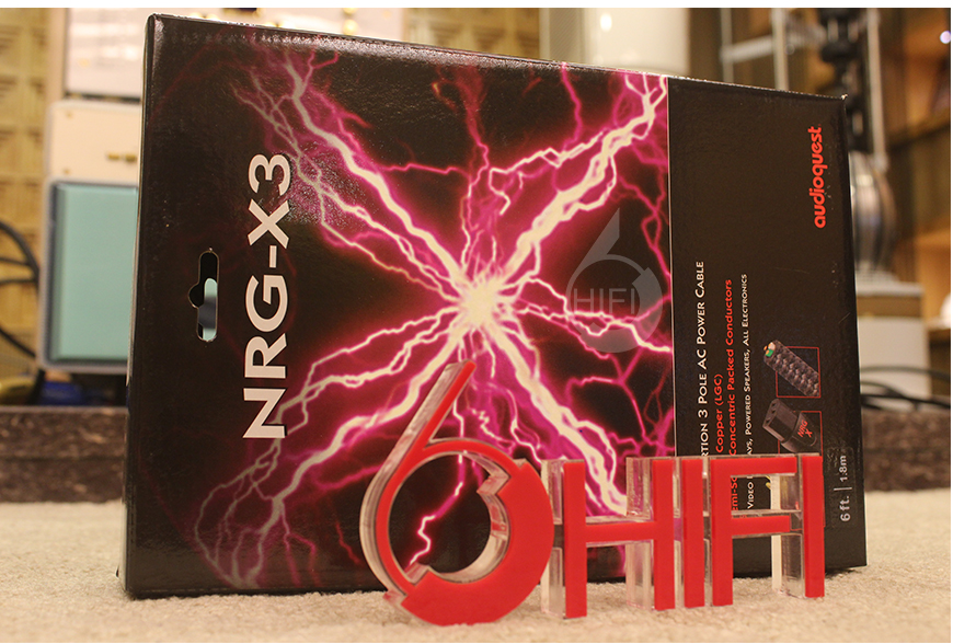 美國線圣,線圣AudioQuest,AudioQuest NRG-X,電源線,音響電源線