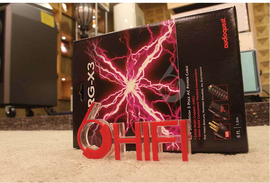 美國線圣,線圣AudioQuest,AudioQuest NRG-X,電源線,音響電源線