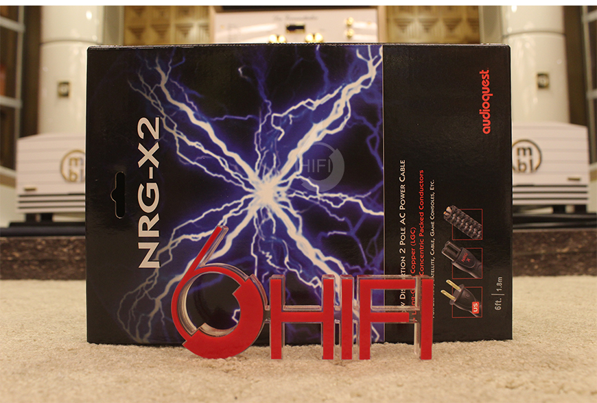美國線圣,線圣AudioQuest,AudioQuest NRG-X2,電源線,音響電源線
