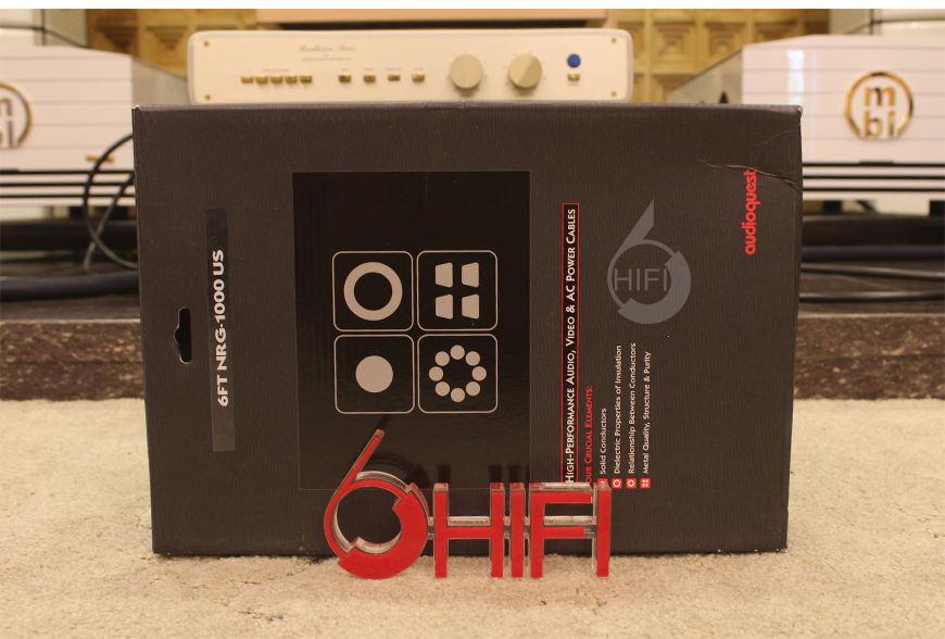 美國線圣,線圣AudioQuest,AudioQuest NRG-1000,電源線,音響電源線