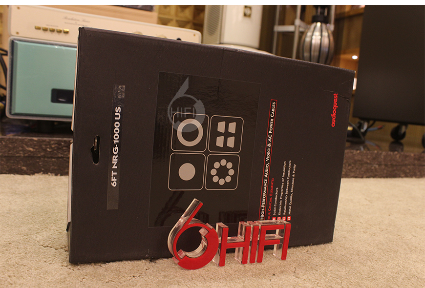 美國線圣,線圣AudioQuest,AudioQuest NRG-1000,電源線,音響電源線