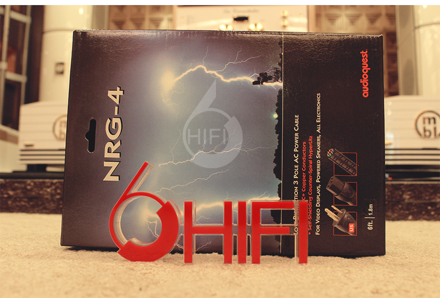 美國線圣,線圣AudioQuest,AudioQuest NRG-4,電源線,音響電源線