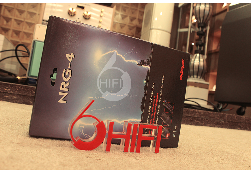 美國線圣,線圣AudioQuest,AudioQuest NRG-4,電源線,音響電源線