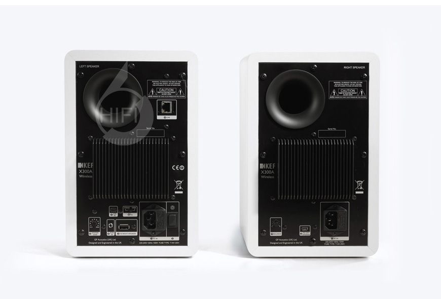 KEF X300A Wireless,英國KEF X300A Wireless 有源同軸單元書架音箱,英國KEF HIFI音箱