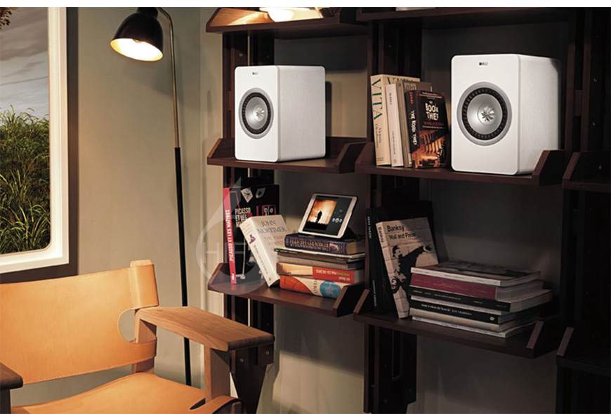 KEF X300A Wireless,英國KEF X300A Wireless 有源同軸單元書架音箱,英國KEF HIFI音箱