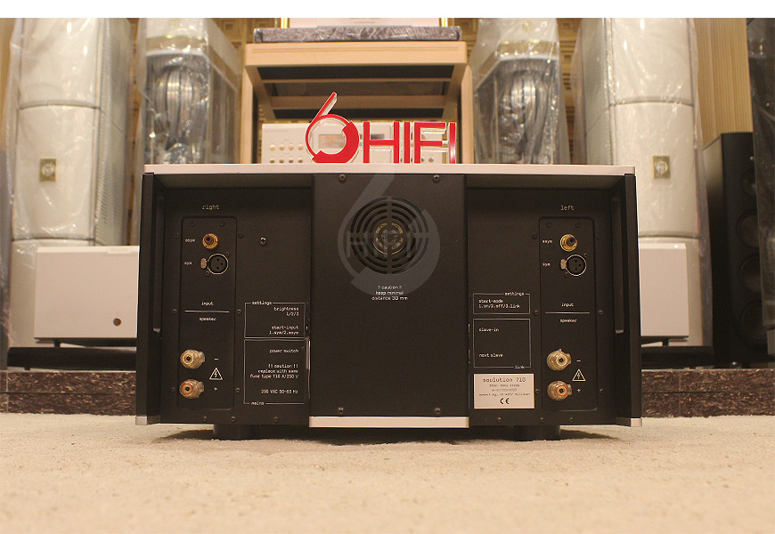 登峰 710 立體聲后級,Soulution 710,登峰Soulution HIFI功放