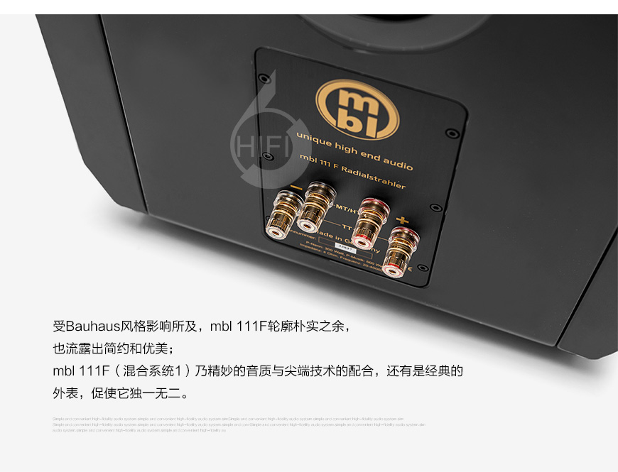 德國MBL 111F 落地箱,德國MBL音箱