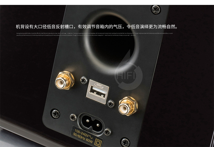 麥景圖 RS-100有源音箱,McIntosh RS100