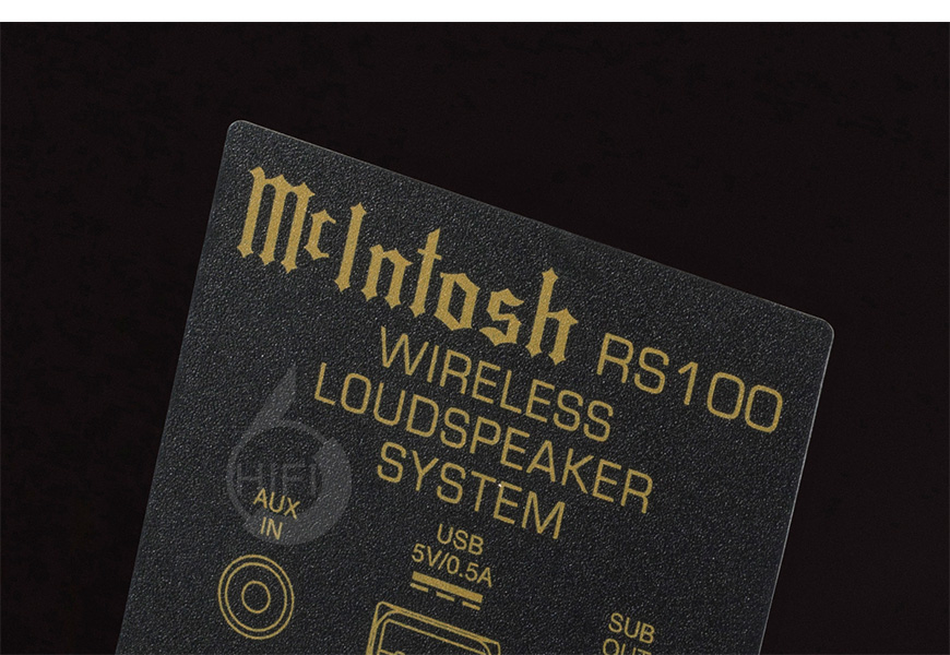 麥景圖 RS-100有源音箱,McIntosh RS100