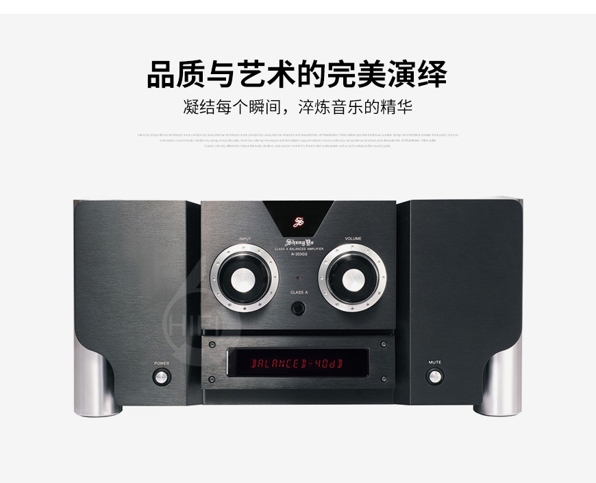 聲雅A203GS 合并機,聲雅后級,聲雅功放