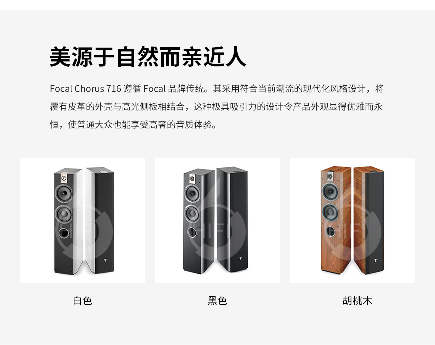 勁浪Chorus 716,Focal Chorus 716,勁浪音箱