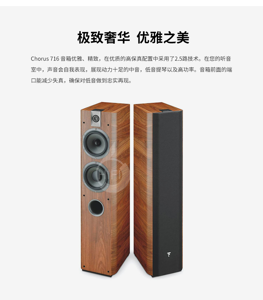 勁浪Chorus 716,Focal Chorus 716,勁浪音箱