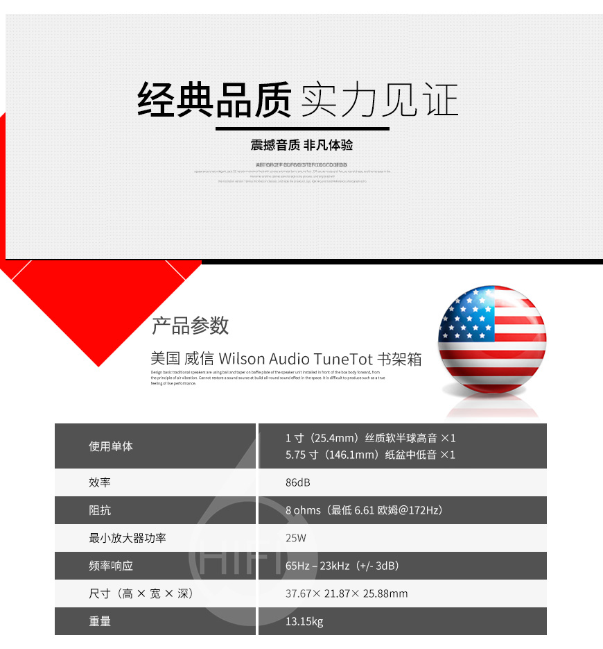 威信Tune Tot,Wilson Audio Tune Tot,威信音箱
