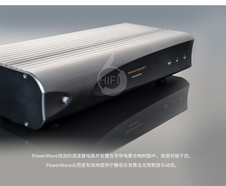 Transparent PowerWave,天仙配電源處理器 濾波器