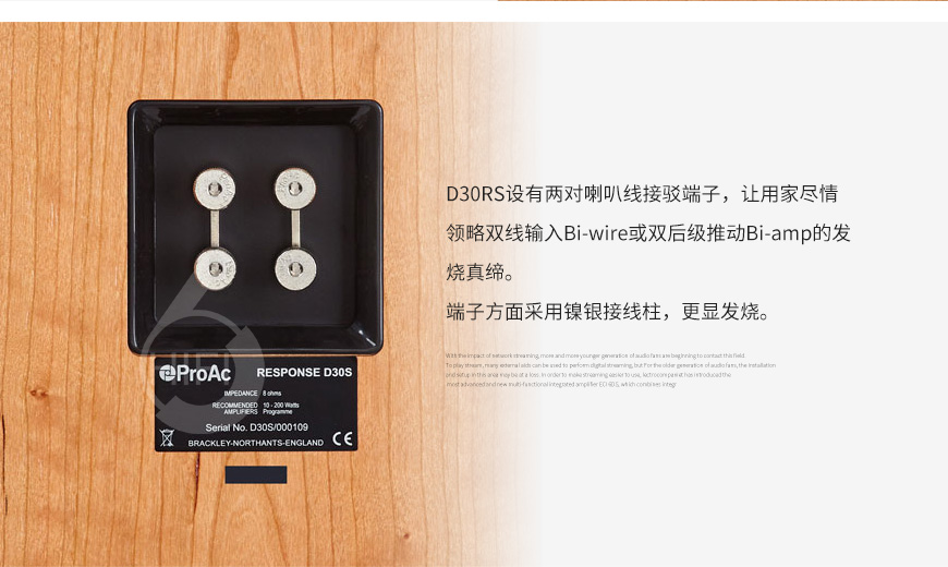 ProAc Response D30RS,貴族 D30RS,貴族音箱