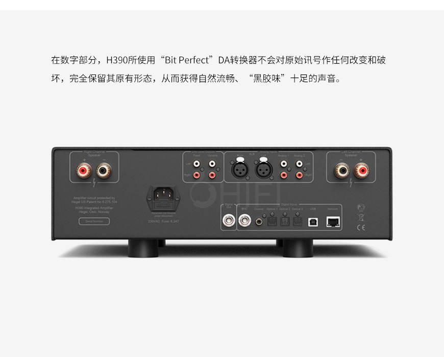 HEGEL H390 合并功放,音響哲學 H390 合并功放