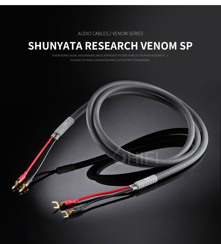 美國 蛇皇 Shunyata Research VENOM SP 音箱線,蛇皇VENOM SP 音箱線,美國 Shunyata Research VENOM SP,美國 蛇皇