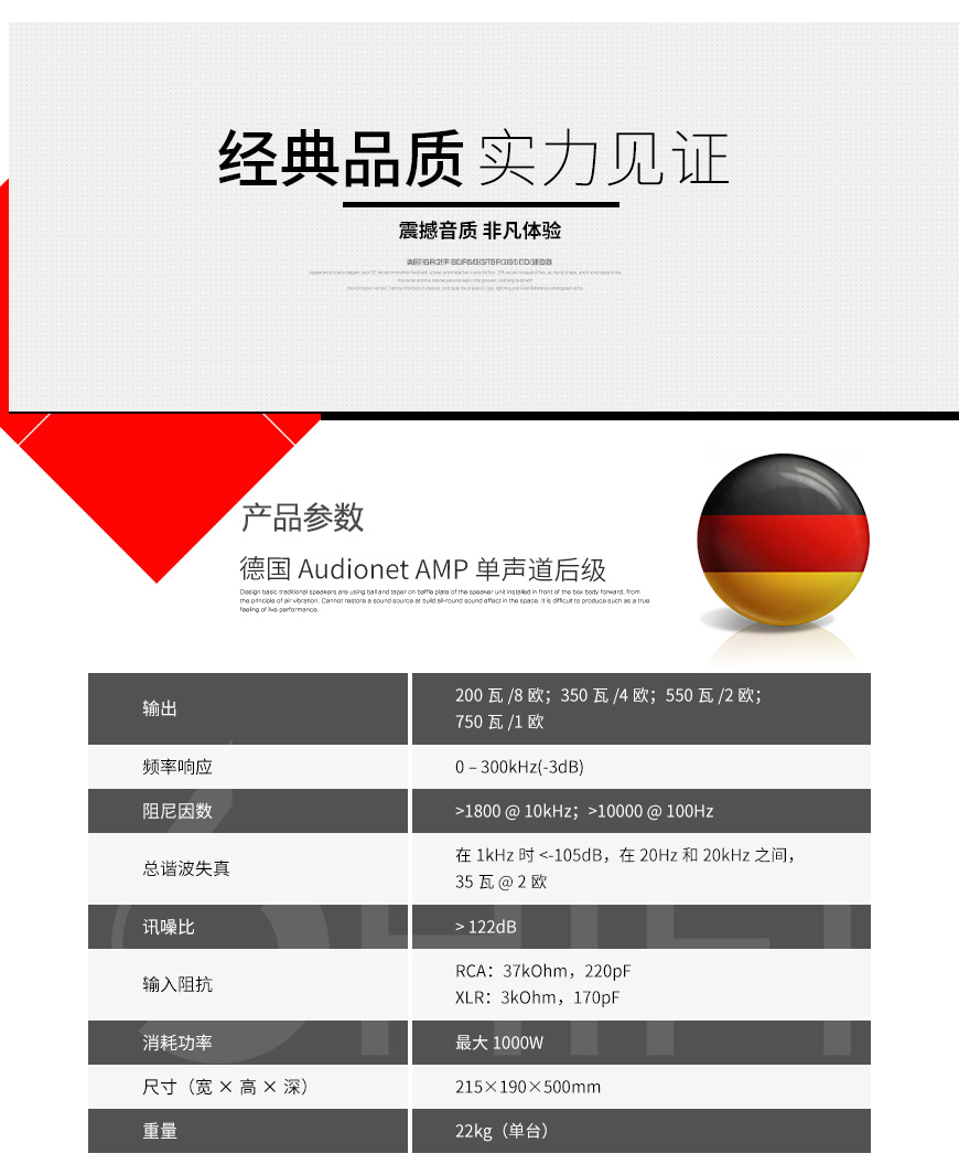 德國 Audionet AMP 單聲道后級 25周年,Audionet AMP 單聲道后級 25周年,Audionet AMP,德國 Audionet