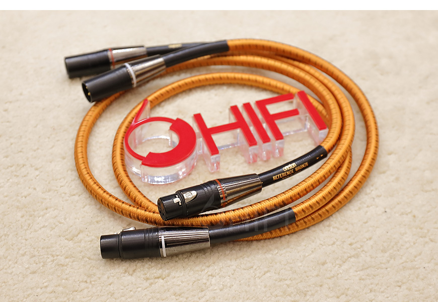 丹麥 高度風 Ortofon Reference interconnect Bronze cable XLR平衡信號線,高度風 Reference interconnect Bronze cable XLR平衡信號線,丹麥 Ortofon Reference interconnect Bronze cable XLR,丹麥 高度風