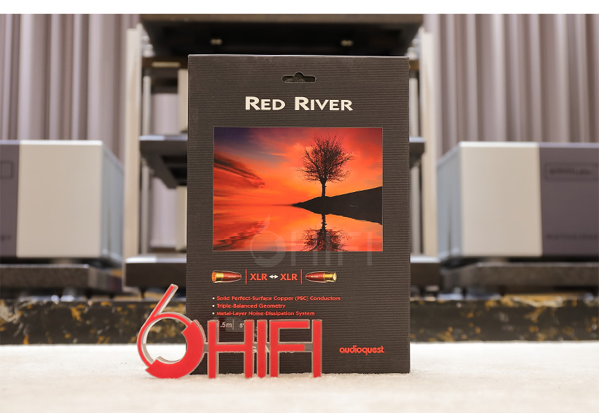 美國 線圣 AudioQuest Red River 紅河 XLR平衡信號線,線圣 Red River 紅河 XLR平衡信號線,美國 AudioQuest Red River XLR,美國 線圣