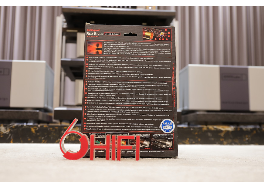 美國 線圣 AudioQuest Red River 紅河 XLR平衡信號線,線圣 Red River 紅河 XLR平衡信號線,美國 AudioQuest Red River XLR,美國 線圣