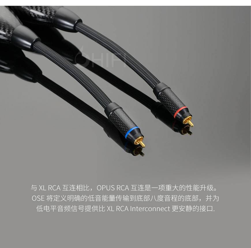 美國 Transparent 天仙配 OPUS RCA OSE G6 信號線