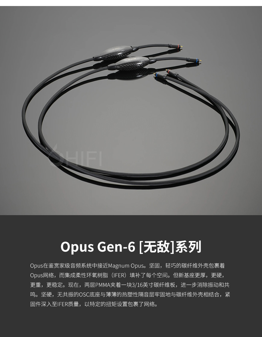 美國 Transparent 天仙配 OPUS RCA OSE G6 信號線