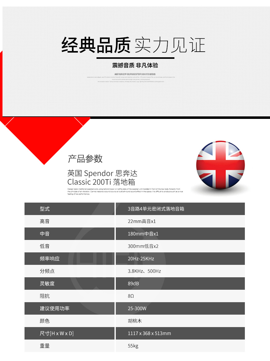 英國,Spendor思奔達,Spendor,思奔達,Classic 200Ti,落地箱