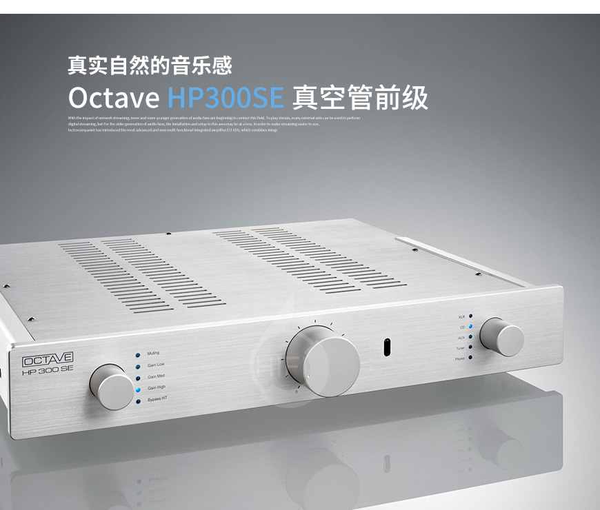 德國,Octave八度,Octave,八度,HP300SE,真空管前級,前級,功放