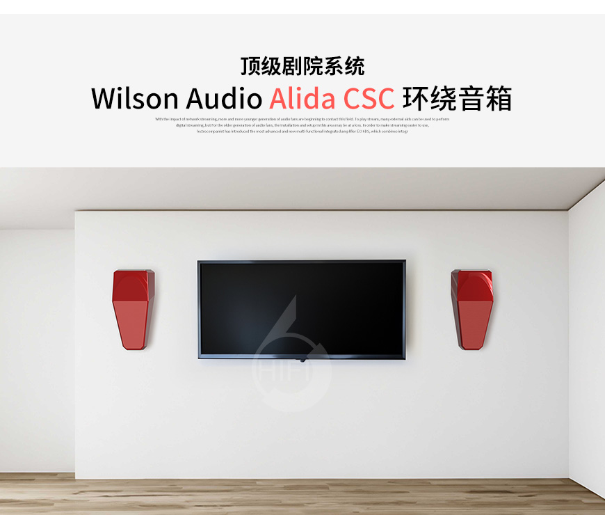威信,Wilson Audio,Alida CSC,環繞,音箱