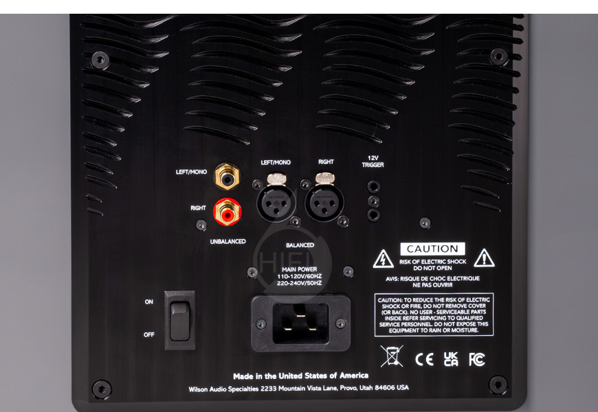 威信,Wilson Audio,Submerge Power Subwoofer,有源,超低音,低音炮,音箱