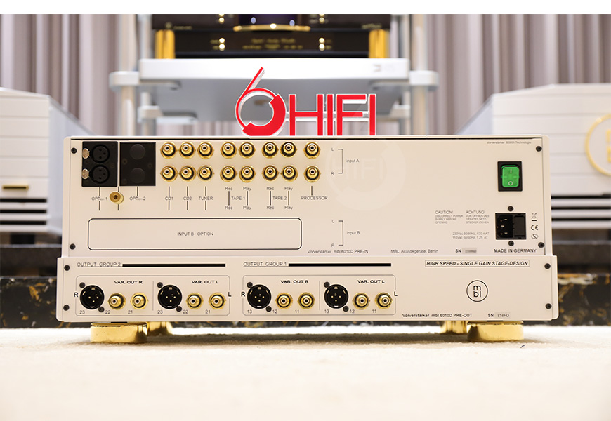 MBL 6010D,MBL參考級前級,德國MBL hifi功放