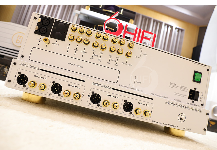 MBL 6010D,MBL參考級前級,德國MBL hifi功放